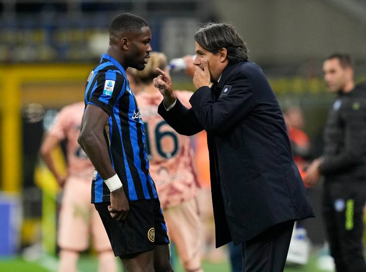 Thuram non ha smaltito il fastidio alla caviglia