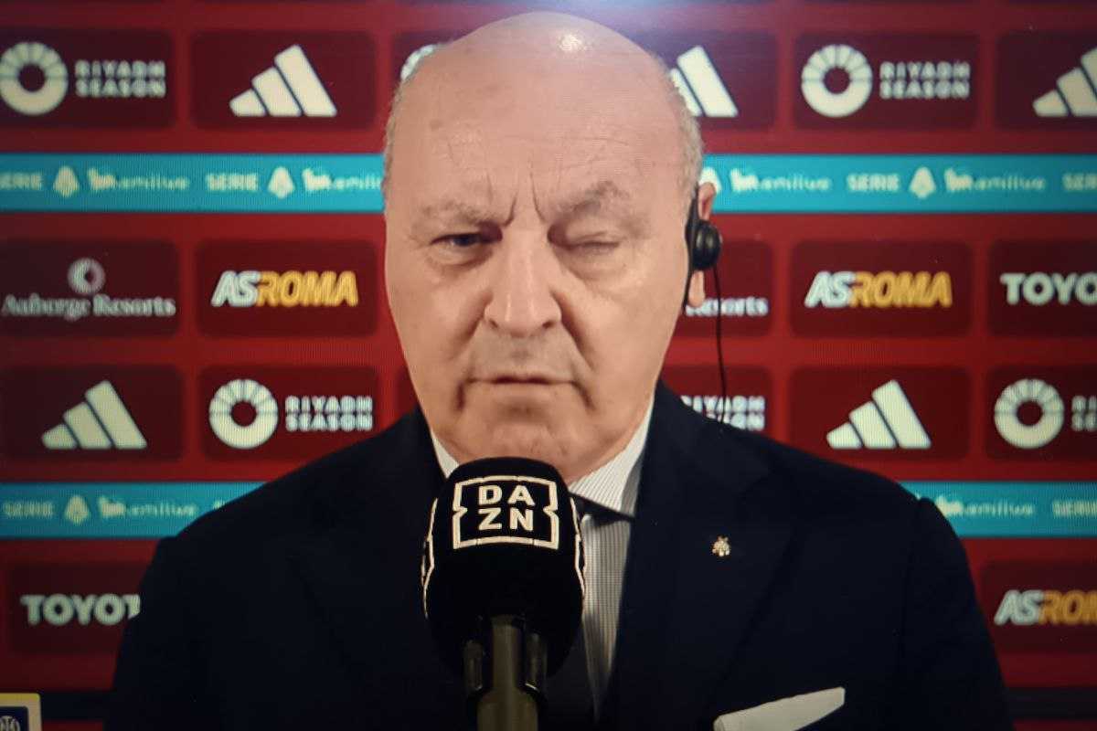 Roma-Inter, parla Marotta