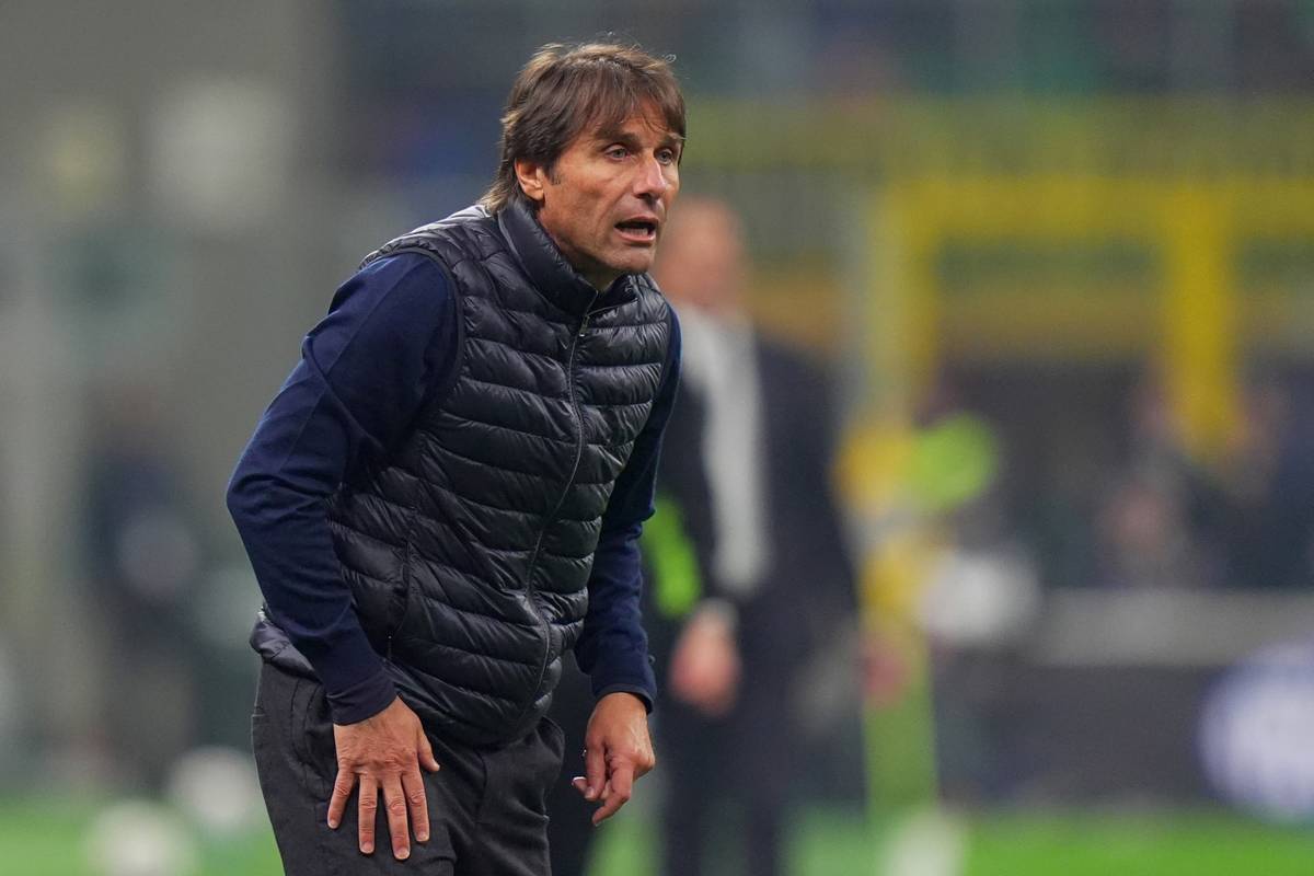 Antonio Conte in Inter-Napoli