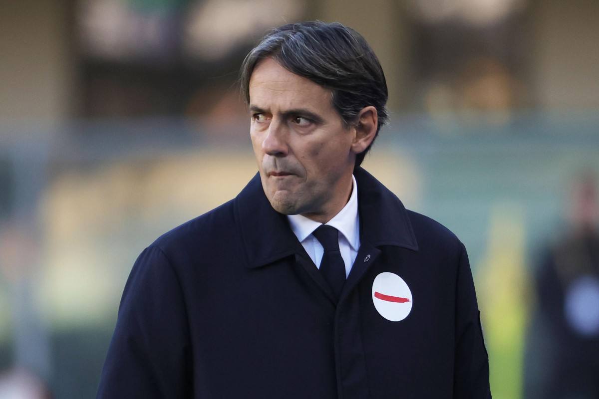 Simone Inzaghi perplesso