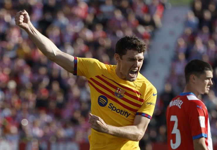 Andreas Christensen esulta
