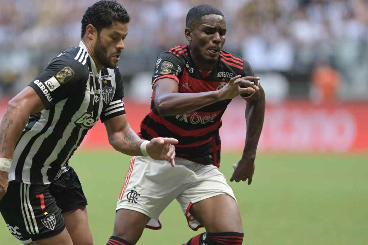 Evertton Araujo e Hulk