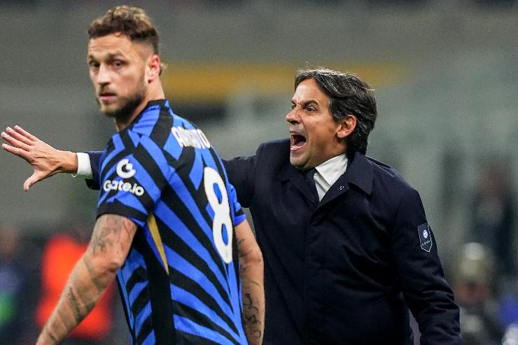 Marko Arnautovic e Simone Inzaghi
