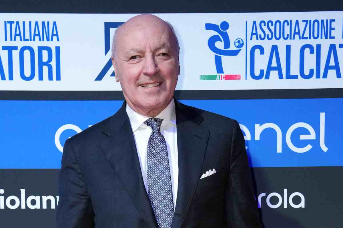 Beppe Marotta, presidente dell'Inter