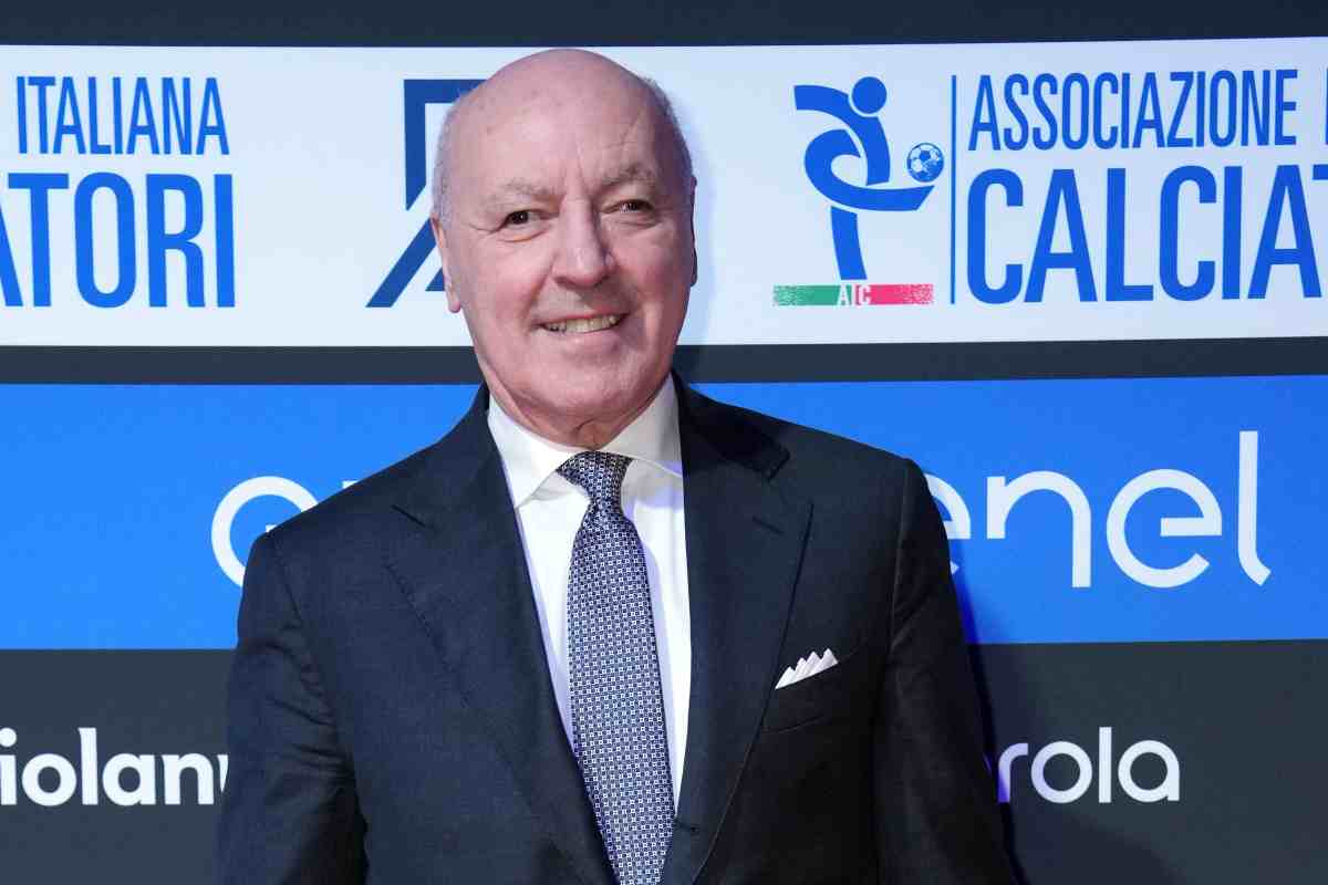 Il presidente dell'Inter, Beppe Marotta