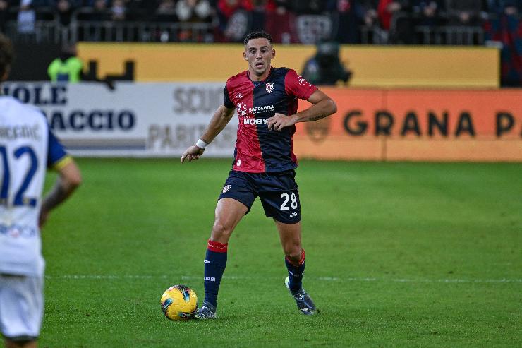 Gabriele Zappa, terzino del Cagliari