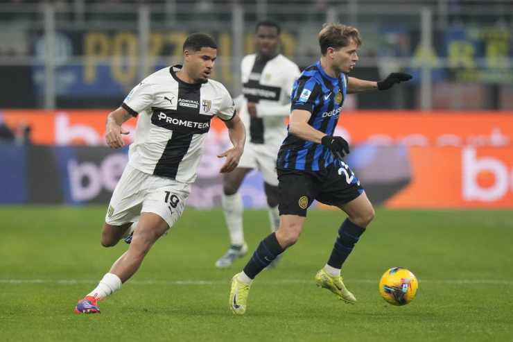 Inter e Parma in campo