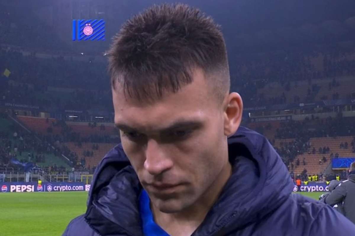 Lautaro Martinez ai microfoni di Amazon Prime