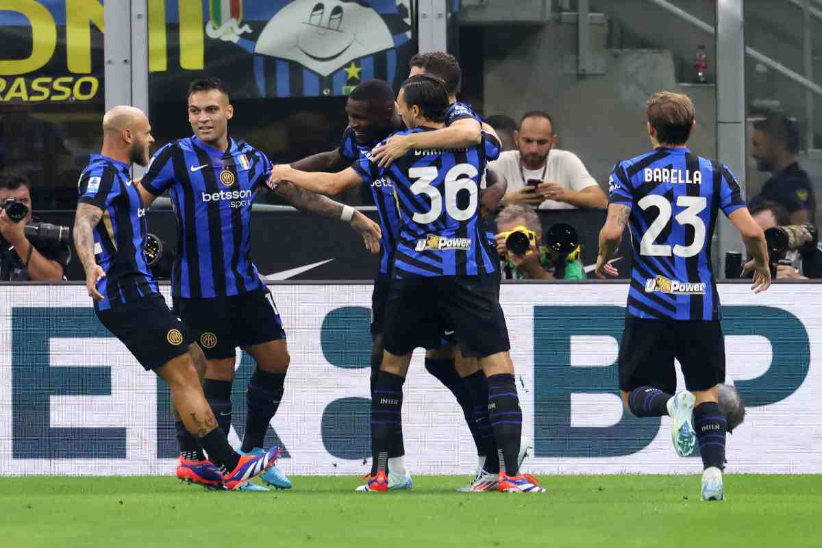 Inter esultanza gol