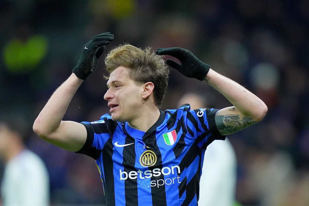 Il centrocampista dell'Inter Nicolò Barella