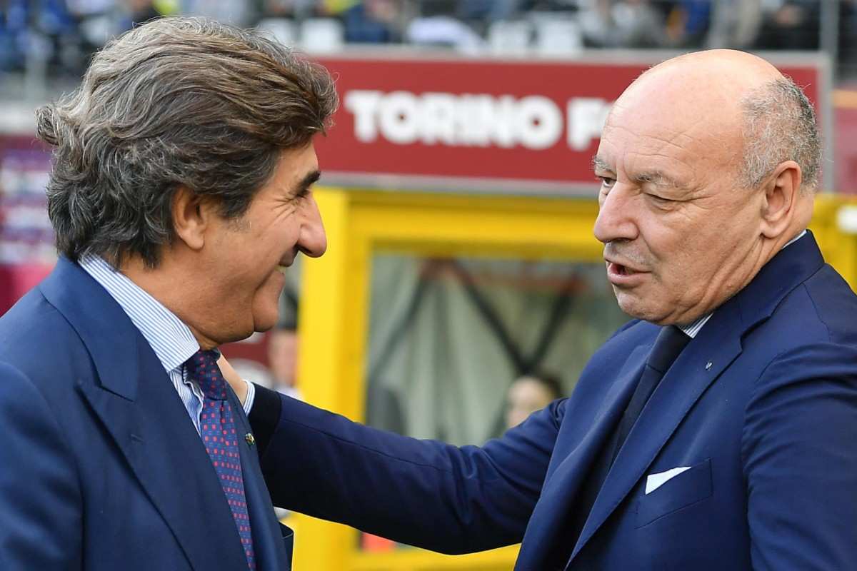 Cairo e Marotta si salutano a Torino