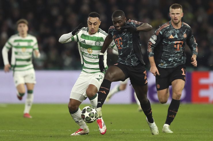 Dayot Upamecano in azione 