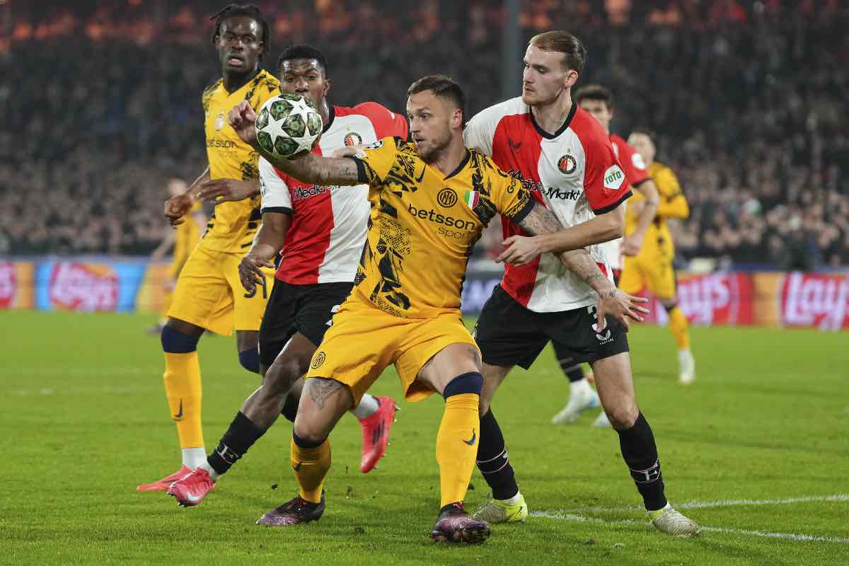 Feyenoord e Inter in Champions League