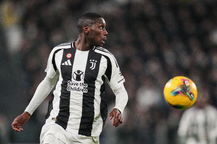 Kolo Muani in azione con la maglia della Juve