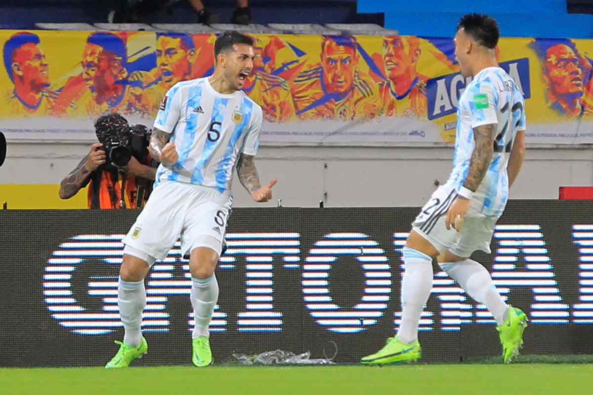 Lautaro Paredes in Nazionale