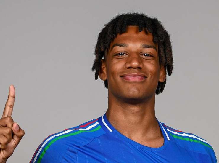 Filippo Mané con l'Italia