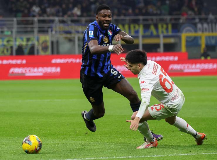 Marcus Thuram in azione