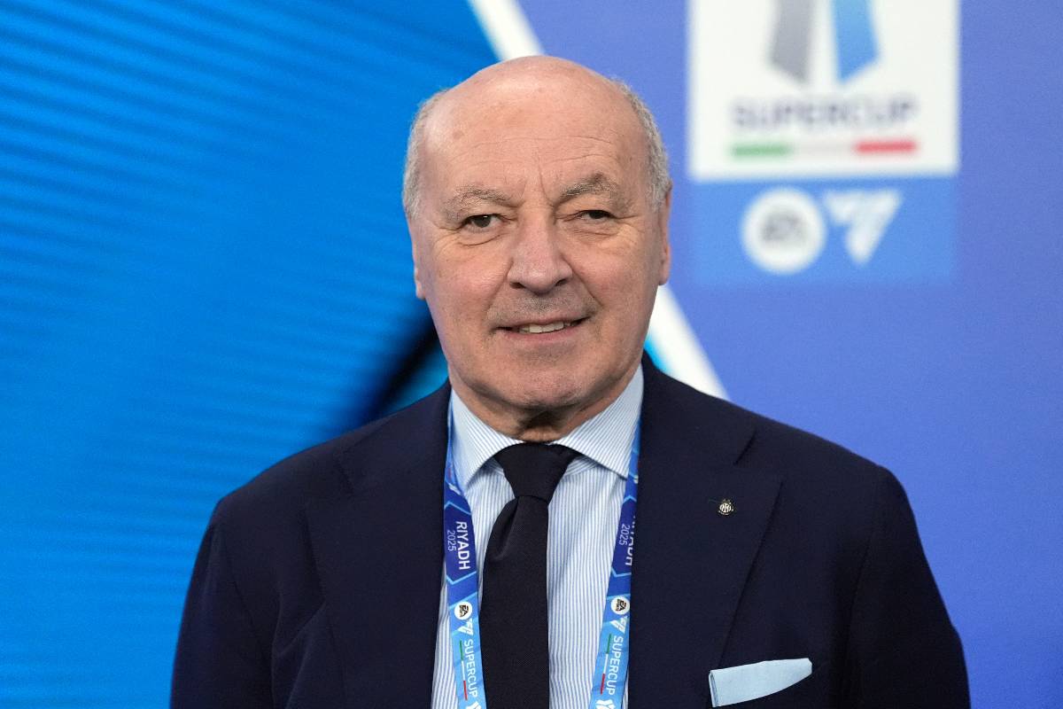 Beppe Marotta, presidente dell'Inter