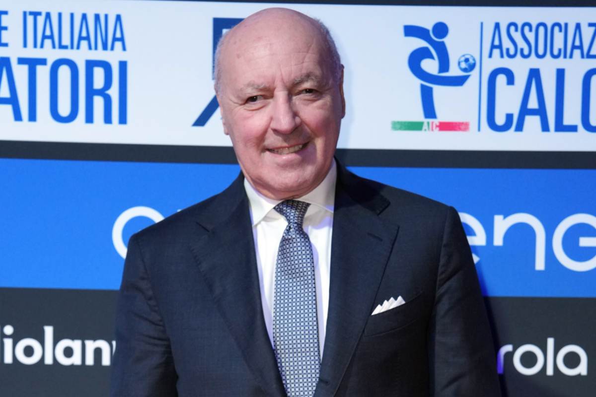 Il presidente dell'Inter, Beppe Marotta