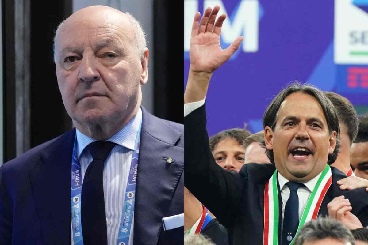 Marotta e Inzaghi foto combo