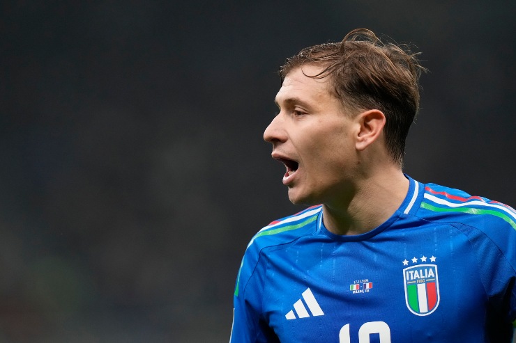 Nicolò Barella, centrocampista della Nazionale azzurra