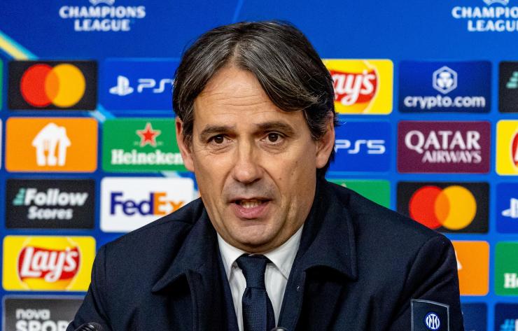 Simone Inzaghi in conferenza stampa