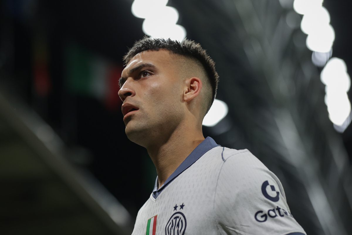 Lautaro durante Atalanta-Inter