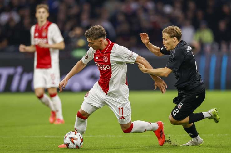 Godts in azione con l'Ajax