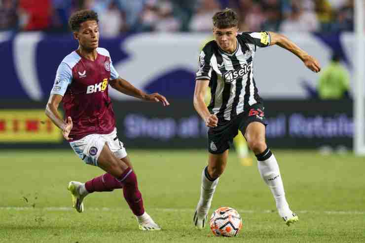Lewis Miley in azione
