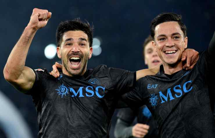 Simeone esulta