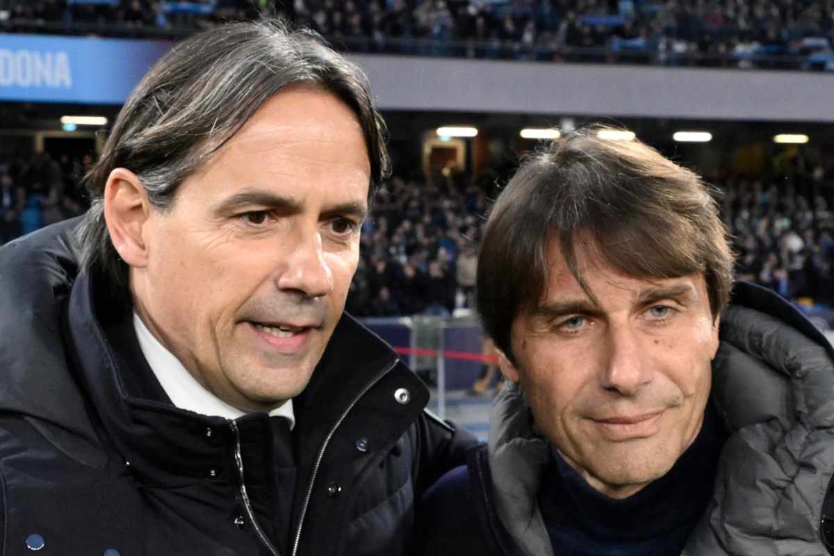 Simone Inzaghi e Antonio Conte