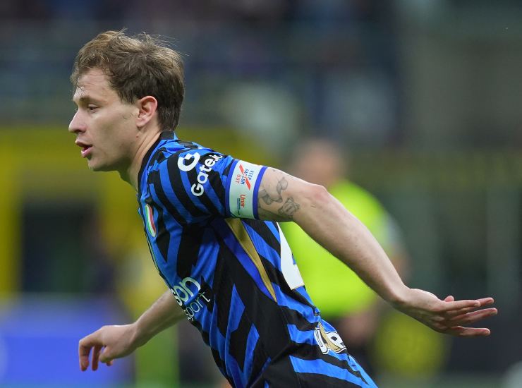 Barella con la fascia di capitano