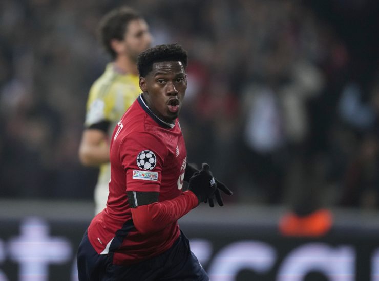 David esulta dopo un gol