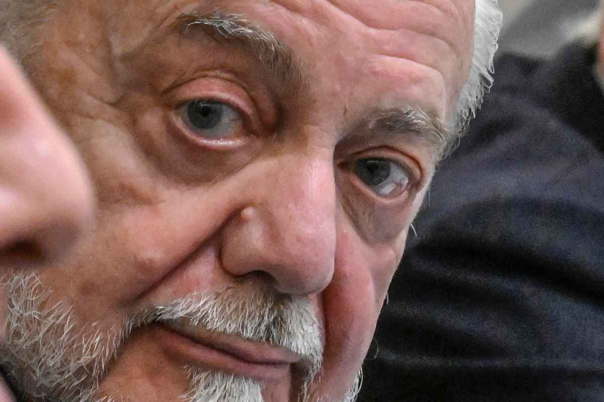 Primo piano di Aurelio De Laurentiis