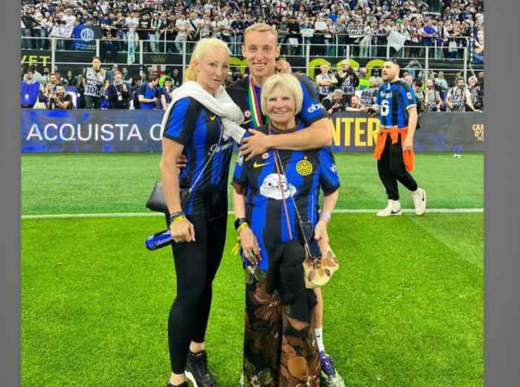 Frattesi con la nonna