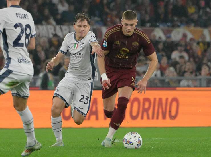 Un momento di Inter-Roma