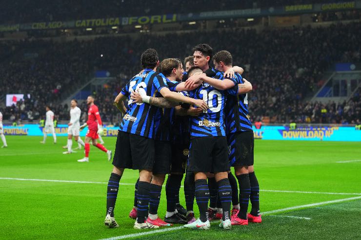 L'Inter esulta