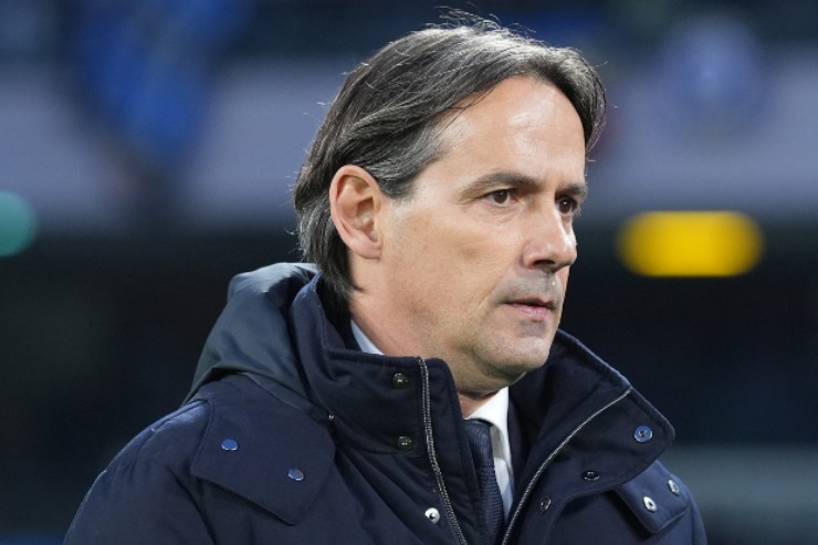 L'allenatore dell'Inter, Simone Inzaghi