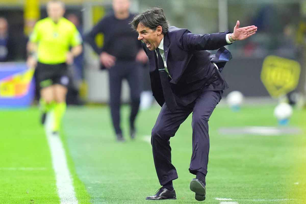 Inzaghi infuriato durante una partita