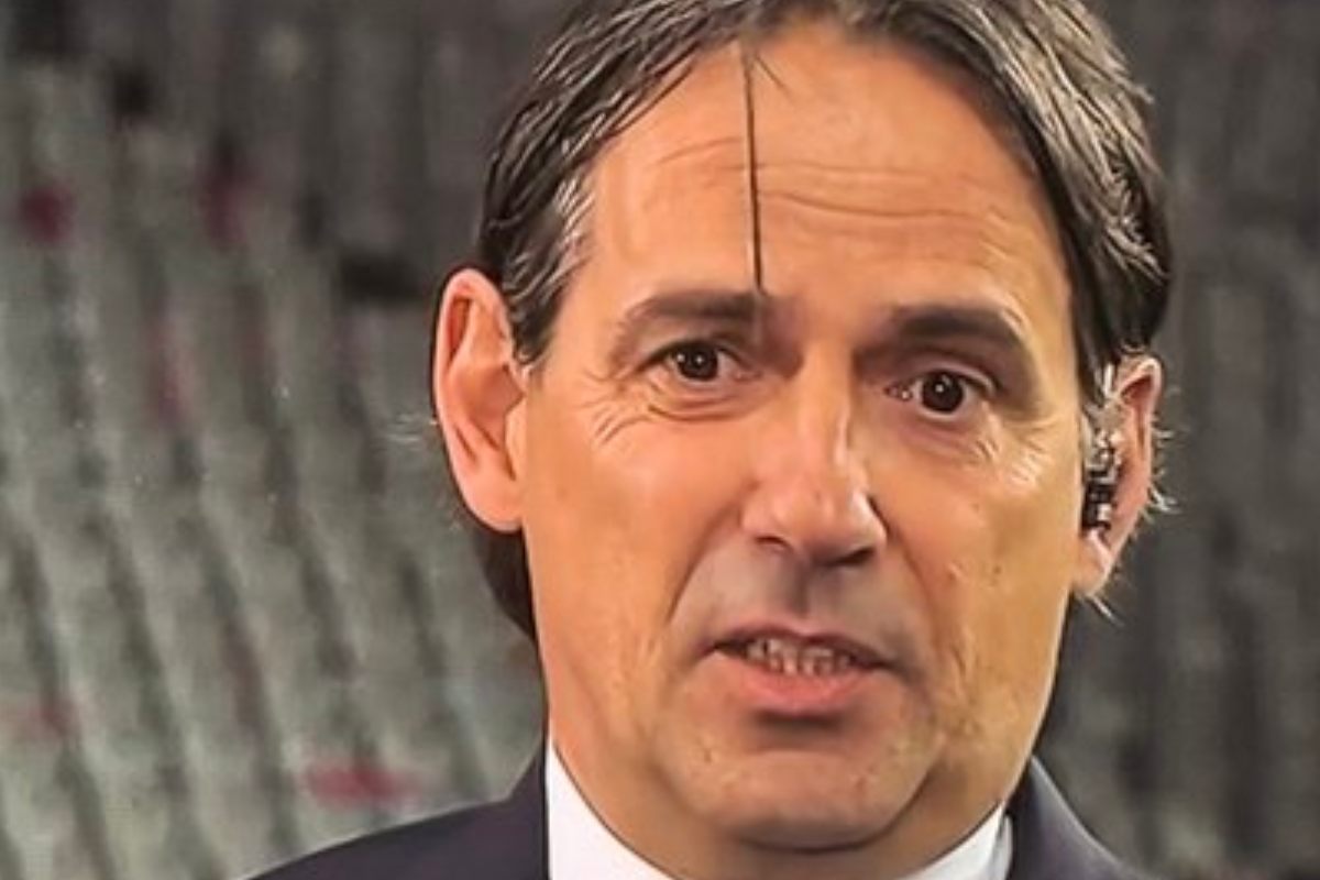 Inzaghi al termine di Barcellona-Inter