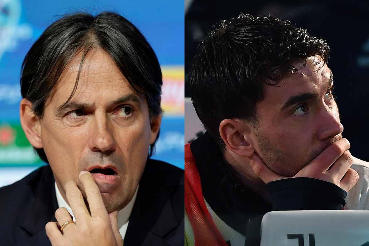 Inzaghi e Vlahovic