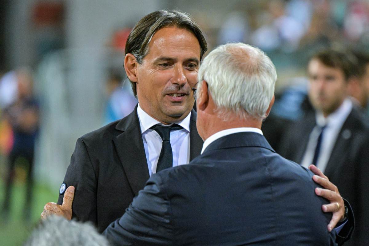 Inzaghi e Ranieri si salutano