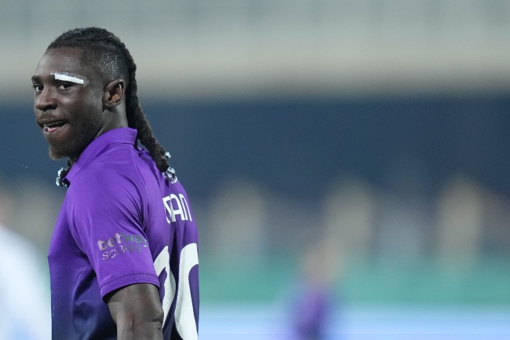 Moise Kean, attaccante della Fiorentina