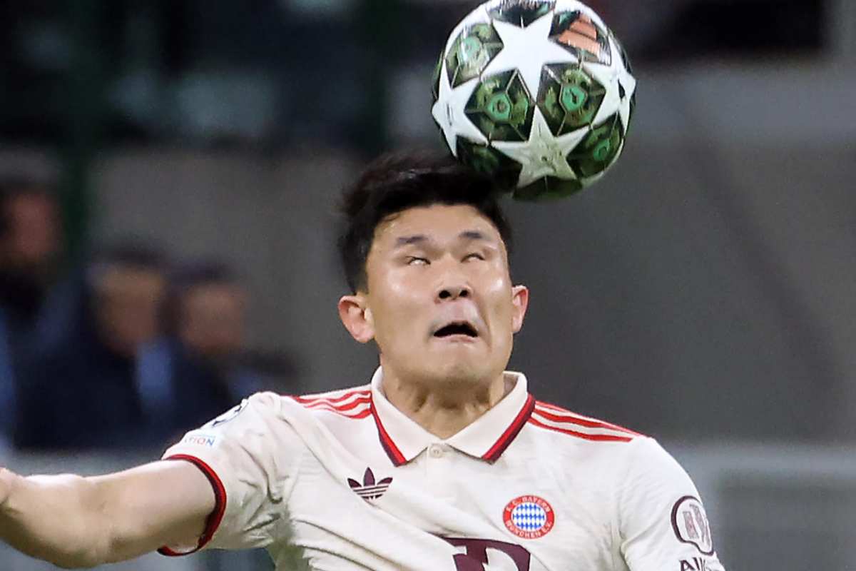 Kim alle prese con un colpo di testa