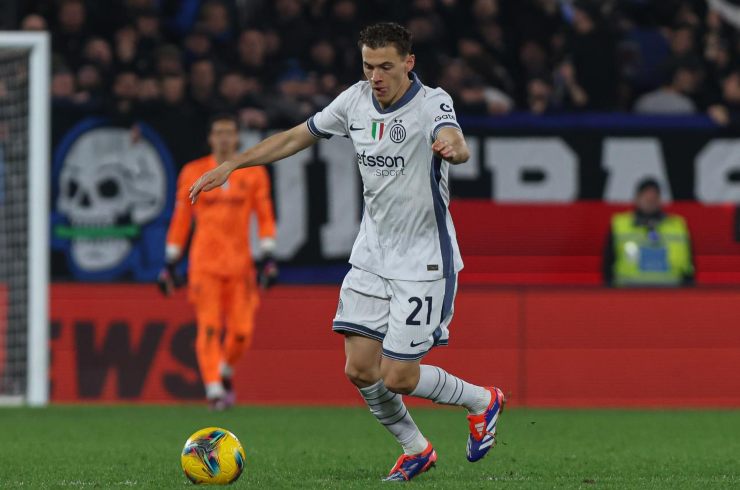 Kristjan Asllani in una fase di gioco