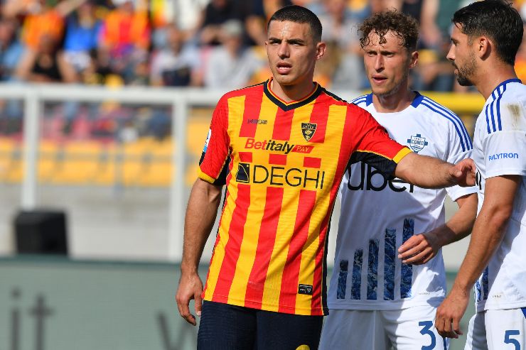 Nikola Krstovic, attaccante del Lecce