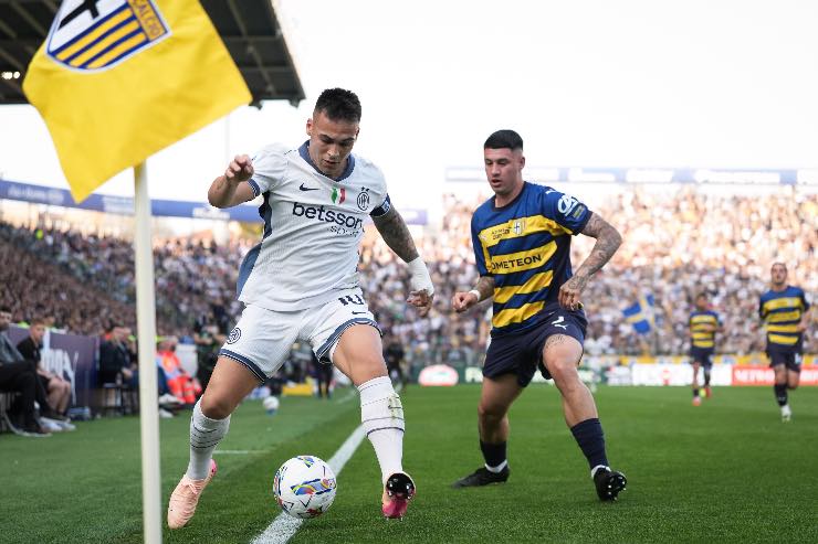 Lautaro Martinez su azione 