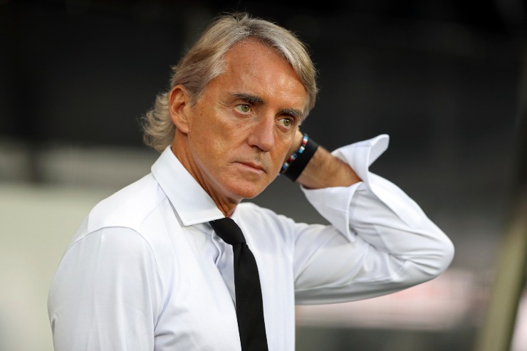 L'ex allenatore della Nazionale Roberto Mancini
