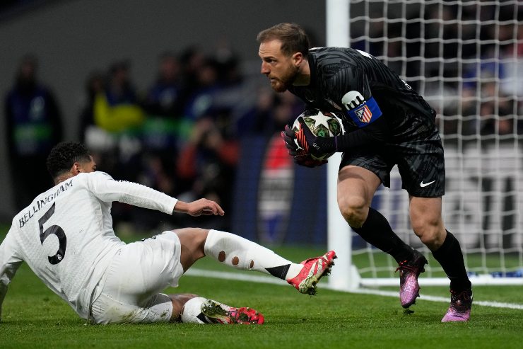Jan Oblak in occasione della sfida contro il Real Madrid