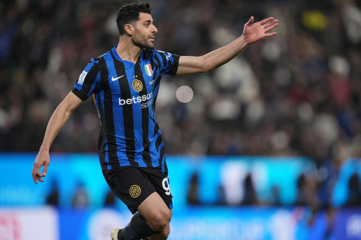 L'attaccante dell'Inter Mehdi Taremi